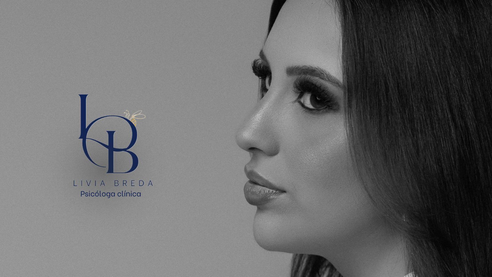 Identidade visual de Lívia Breda, psicóloga clínica